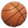 18" BULK BASKETBALL FOIL BALLN