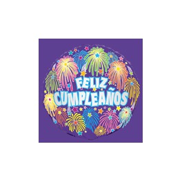 18" BULK FELIZ CUMPLEANOS FOIL