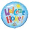 18'' PKG WELCOME HOME FOIL BLN