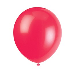 72 12'' RUBY RED BALLOONS