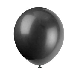 72 5'' JET BLACK BALLOONS