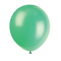 72 12'' EMERALD GREEN BALLOONS