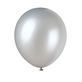 72 5'' PEARLZD SILVER BALLOONS