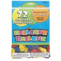 72 12'' ASSORTED PRLZD BALLOON