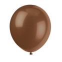 72 12" BROWN BALLOONS