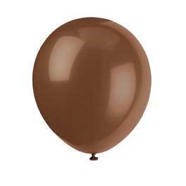 72 12" BROWN BALLOONS