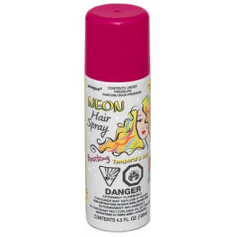 NEON HAIR SPRAY PINK 4.5 FL OZ