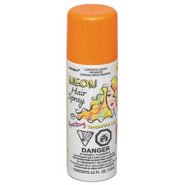 NEON HAIRSPRAY ORANG-4.5 FL OZ