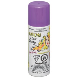 NEON HAIRSPRAY PURPL-4.5 FL OZ