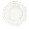 18" BULK ROUND WHITE FOIL BLN