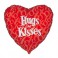 18'' BULK HRT HUGS & KISSES
