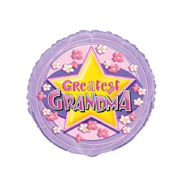 18" BULK GREATEST GRANDMA FOIL