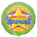 18" PKG GREATEST GRANDPA FOIL