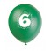 6 NUMBER 6 BALLOONS  PRINT 2S