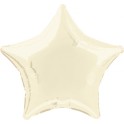 20'' PKG STAR IVORY FOIL BLN