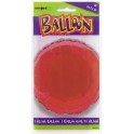 18'' PKG ROUND RED FOIL BLN