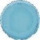 18'' PKG ROUND BABY BLUE FOIL