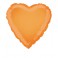 18" BULK HEART ORANGE FOIL BLN