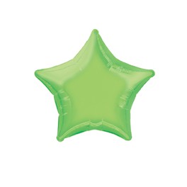 20" BULK STAR LIME GRN FOIL BL