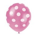 72 12" POLKA DOT BALLOONS