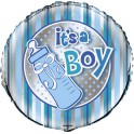 18" BULK ITS A BOY BOTTLE FOIL
