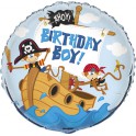 18" BULK AHOY BDAY BOY FOIL