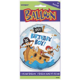 18" PKG AHOY BIRTHDAY BOY FOIL