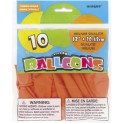 10 12'' PUMPKIN ORANGE BLLNS