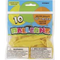 10 12'' YELLOW BALLOONS