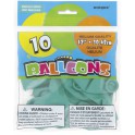 10 12'' EMERALD GREEN BALLOONS