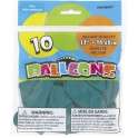 10 12'' TEAL BALLOONS