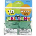 10 12'' SEAFOAM AQUA BALLOONS