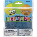 20 9'' TEAL BALLOONS