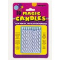 10 MAGIC BDAY CANDLE-BLUE