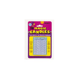 10 MAGIC BDAY CANDLE-BLUE