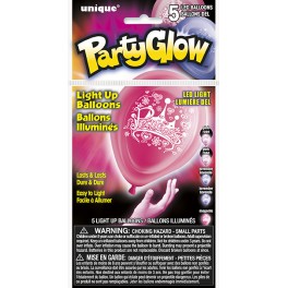 5 PRINCESS LIGHT-UP BLLNS 1S