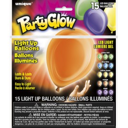15 ASST COLOR LIGHT-UP BLLN