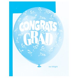 72CT CONGRATS GRAD BLLN-ASST
