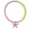 TRI COLOR GLOW NECKLACE W/STAR