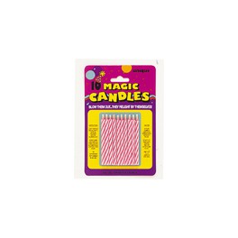 10 MAGIC BDAY CANDLE-PINK