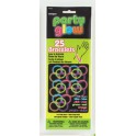 25 GLOW 8'' BRACELETS ASST