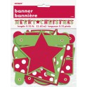 XMAS DOTS JOINTED BANNER