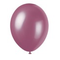50 12" RICH PLUM PEARL BLLOON