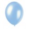 50 12" SKY BLUE PEARL BALLOONS