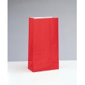 12 PPR PARTY BAGS -RUBY RED