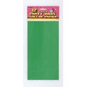 12 PPR PARTY BAGS-GREEN