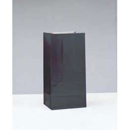 12 PPR PARTY BAGS -BLACK