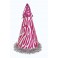 PINK ZEBRA GLITTER HAT 13"