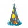 PARTY DOTS FOIL HAT 13"