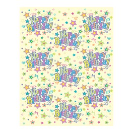 5 BIRTHDAY PRINT TISSUE SHEETS